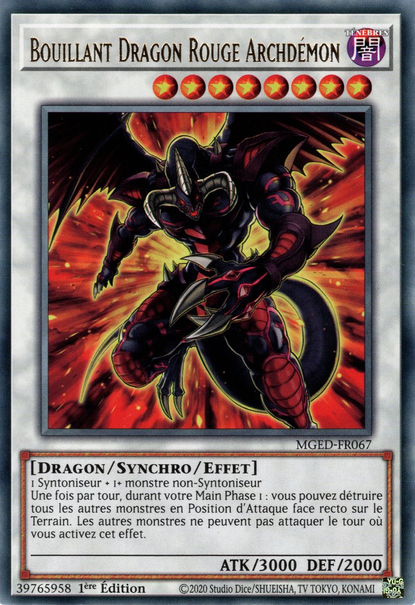 Bouillant Dragon Rouge Archdémon