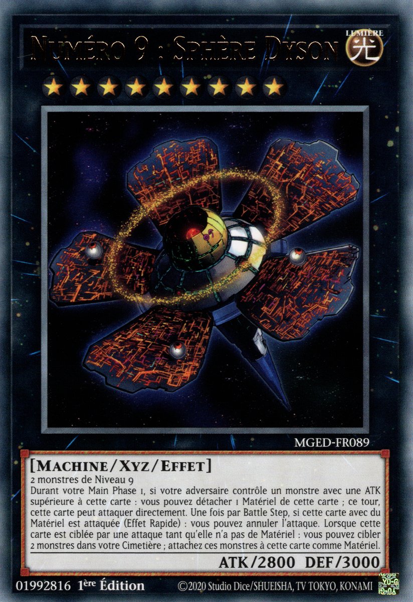 Numéro 9 : Sphère Dyson