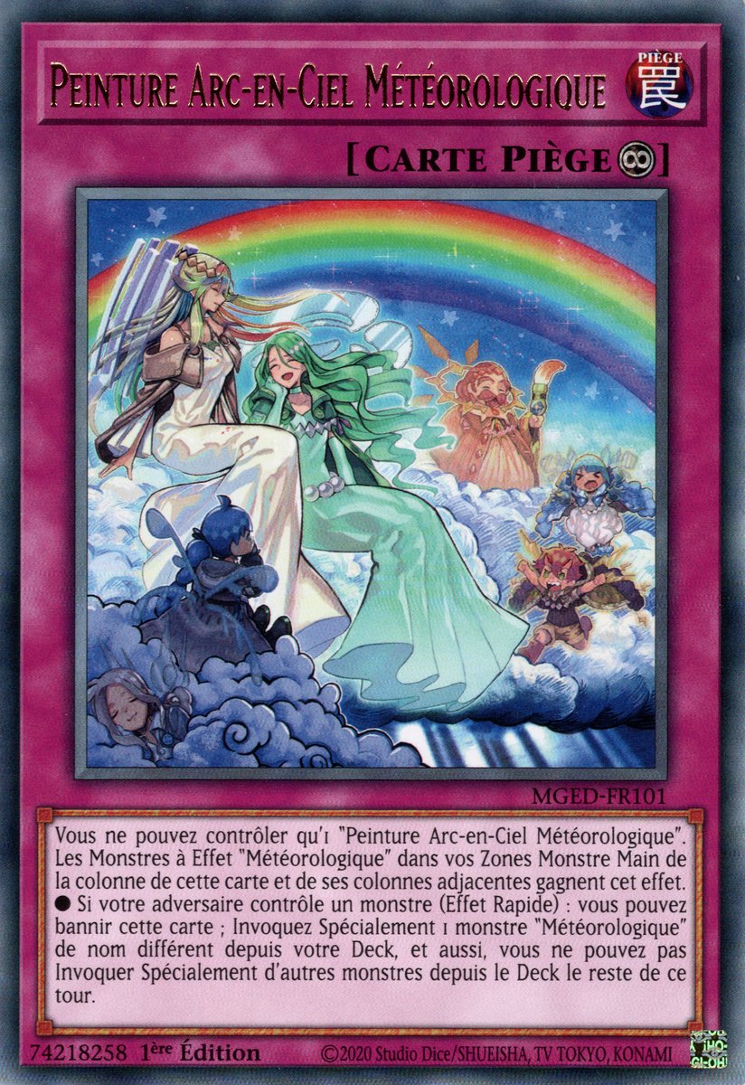 Peinture Arc-en-Ciel Météorologique