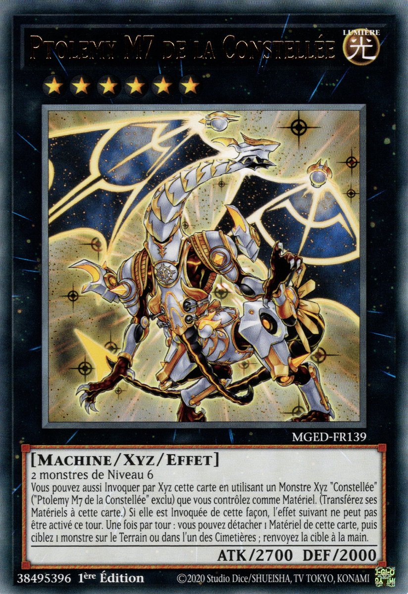 Ptolemy M7 de la Constellée