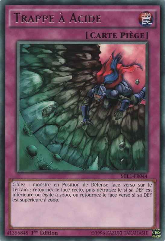 Trappe à Acide
