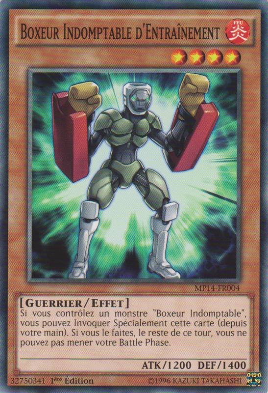 Boxeur Indomptable D'entraînement