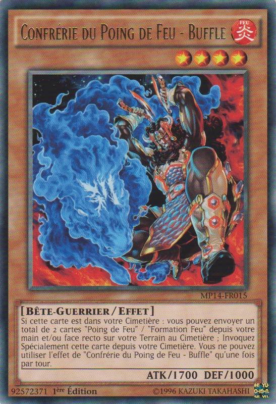Confrérie Du Poing de Feu - Buffle