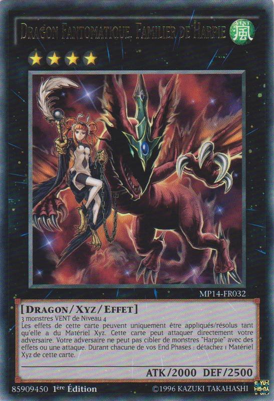 Dragon Fantomatique, Familier De Harpie