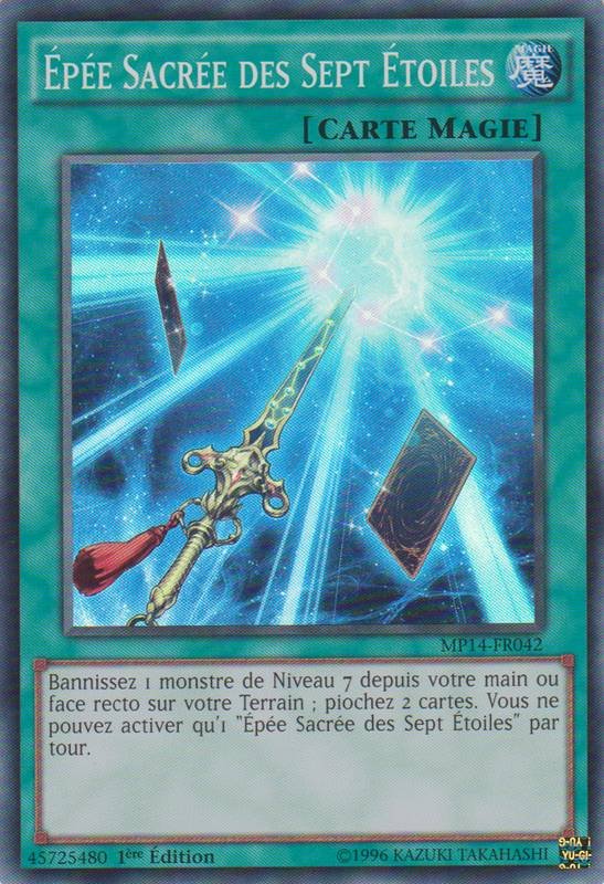 Épée Sacrée Des Sept Étoiles