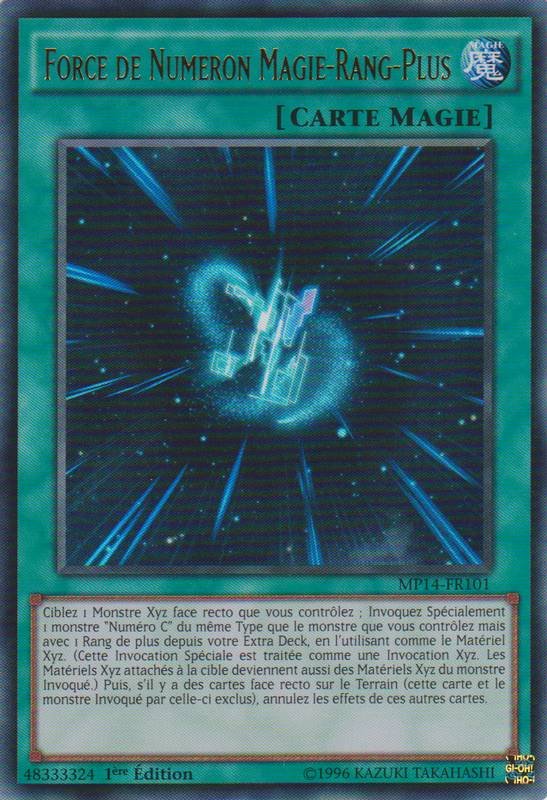 Force de Numeron Magie-Rang-Plus