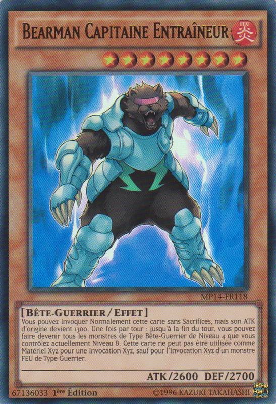 Bearman Capitaine Entraîneur