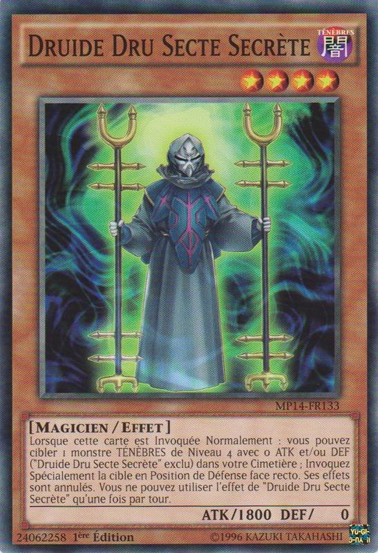 Druide Dru Secte Secrète