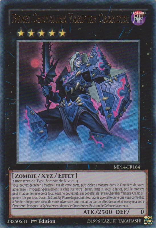 Bram Chevalier Vampire Cramoisi