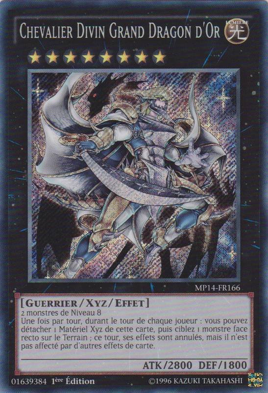Chevalier Divin Grand Dragon d'Or