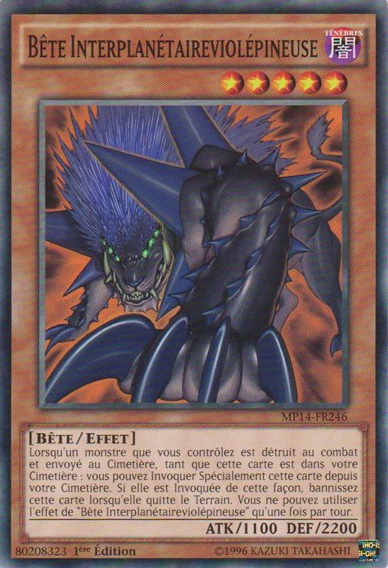 Bête Interplanétaireviolépineuse