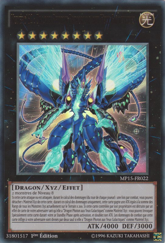Numéro 62 : Dragon Photon Primordial aux Yeux Galactiques