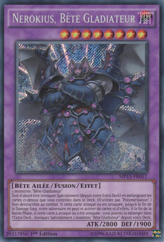 Nerokius, Bête Gladiateur