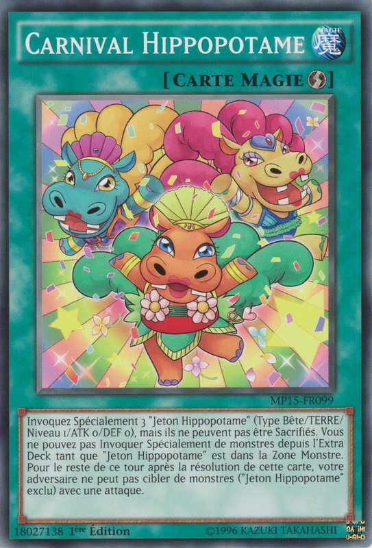 Carnival Hippopotame