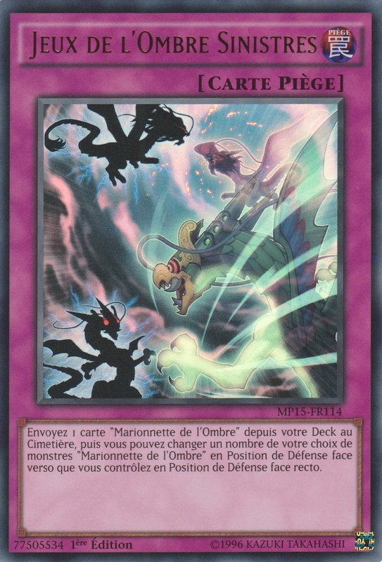 Jeux de l'Ombre Sinistres