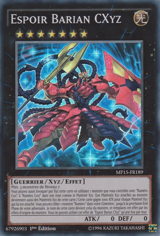 Espoir Barian CXyz