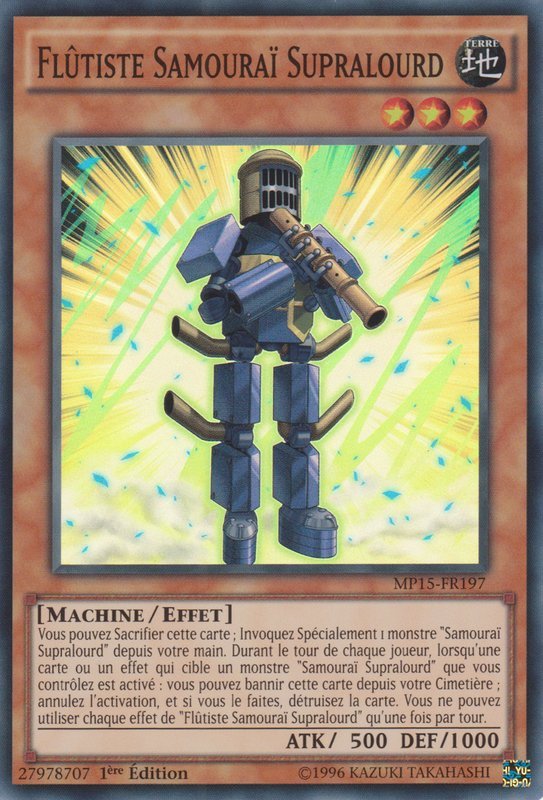 Flutiste Samouraï Supralourd