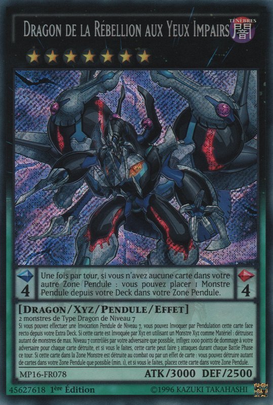Odd-Eyes Rebellion Dragon
