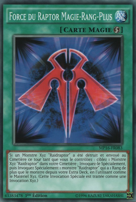 Rank-Up-Magic Raptor's Force