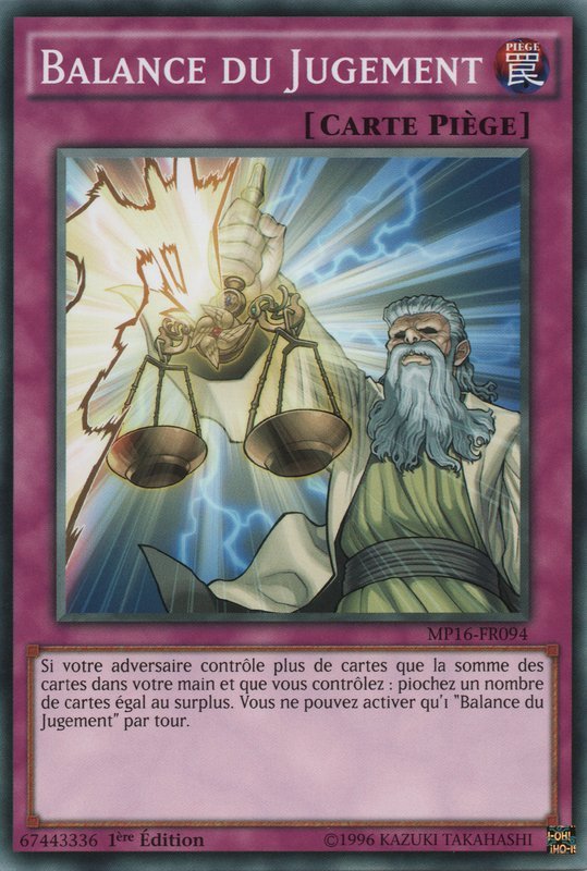 Balance of Judgment