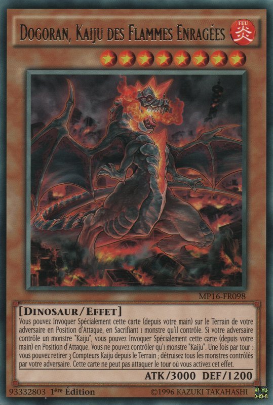Dogoran, the Mad Flame Kaiju