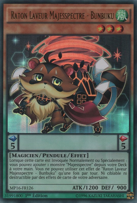 Majespecter Raccoon - Bunbuku