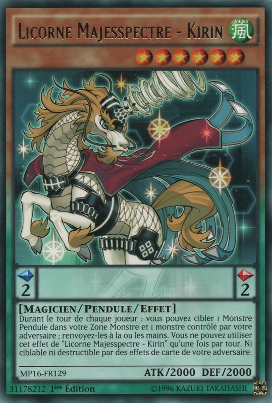 Majespecter Unicorn - Kirin