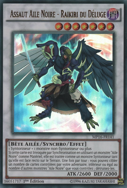 Assault Blackwing - Raikiri the Rain Shower