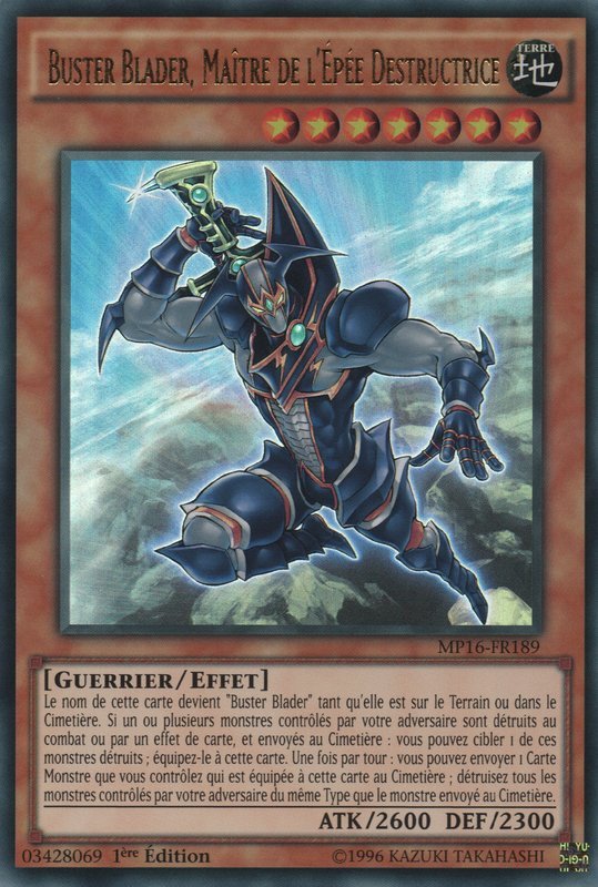 Buster Blader, the Destruction Swordmaster