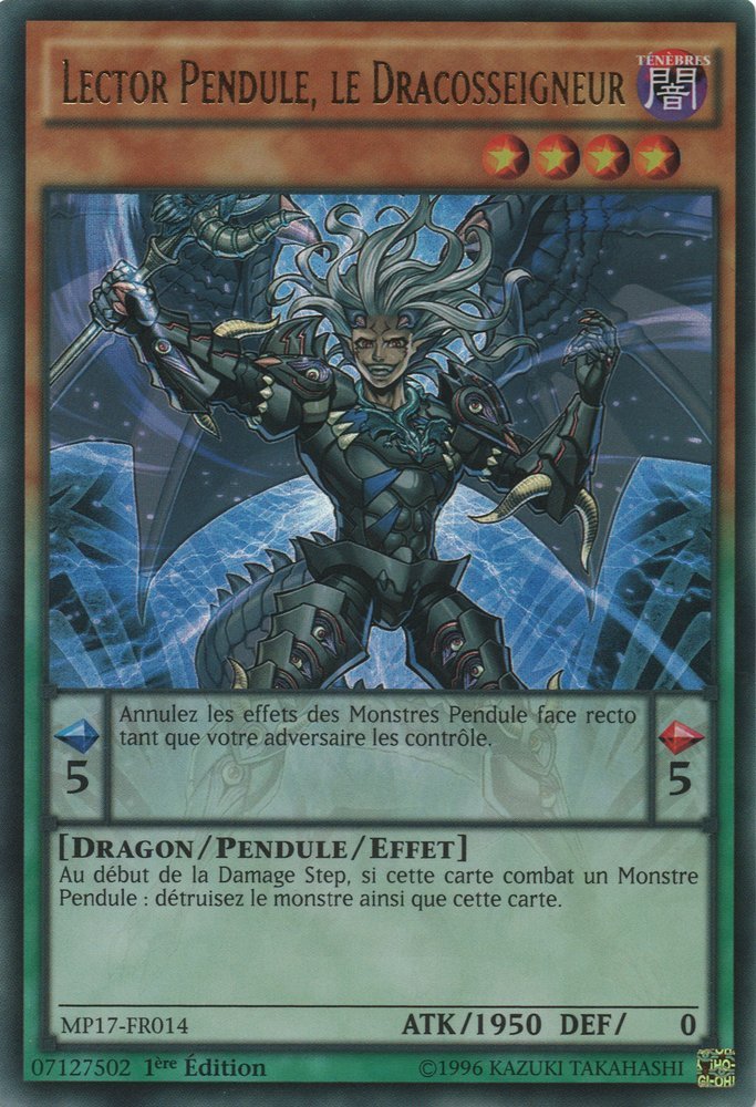 Lector Pendule, le Dracosseigneur