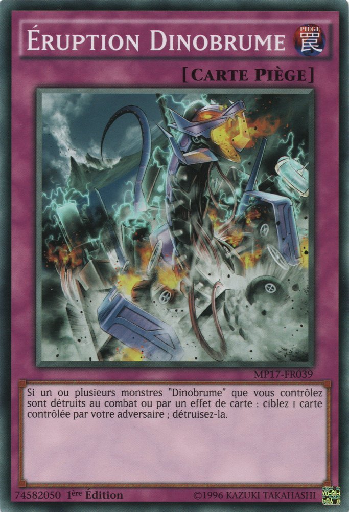 Éruption Dinobrume