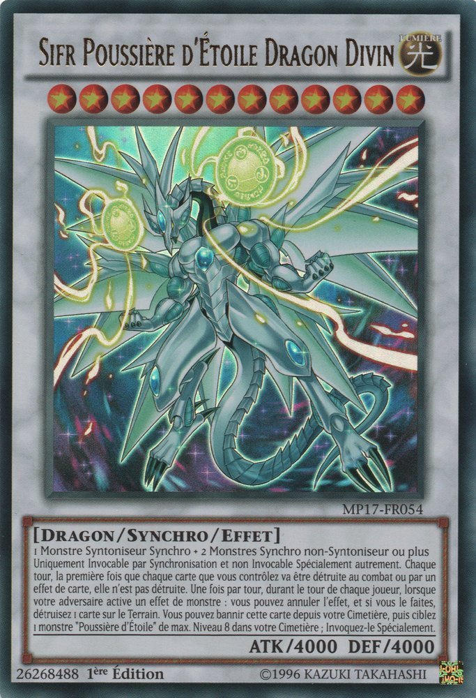 Sifr Poussière d'Étoile Dragon Divin