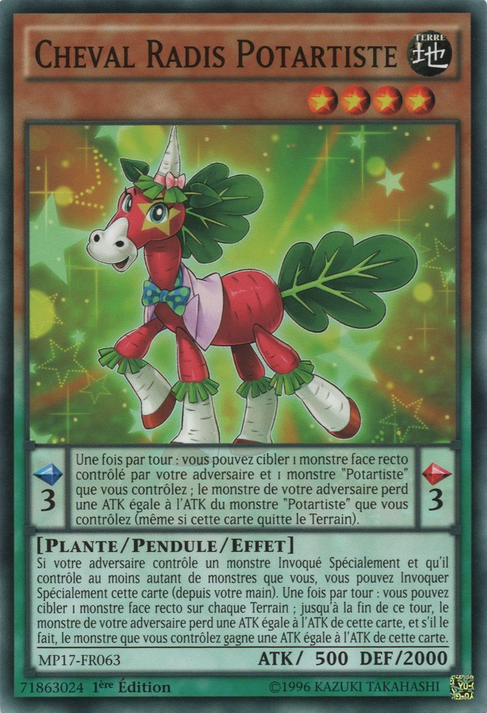 Cheval Radis Potartiste