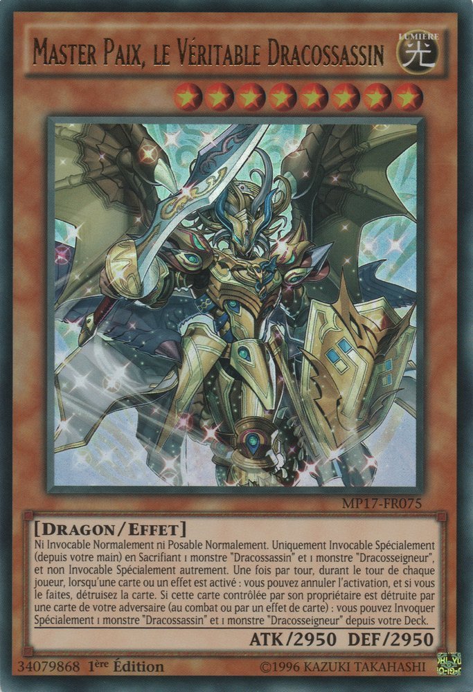 Master Paix, le Véritable Dracossassin