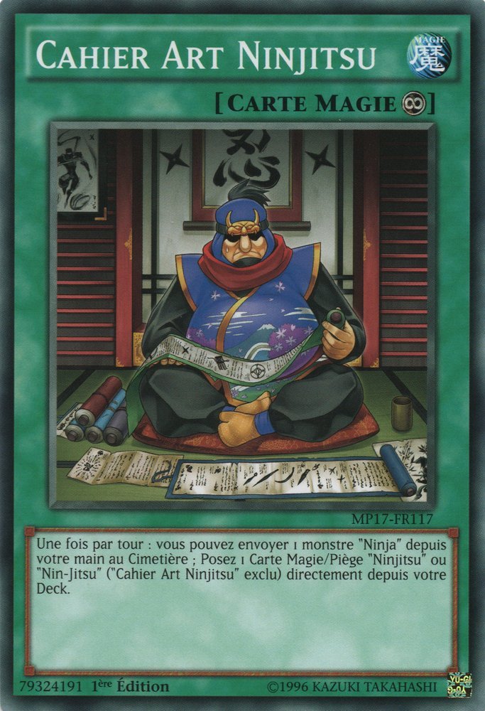 Cahier Art Ninjitsu
