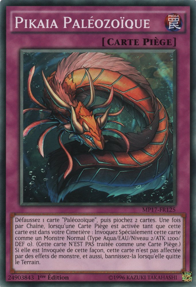 Pikaia Paléozoïque