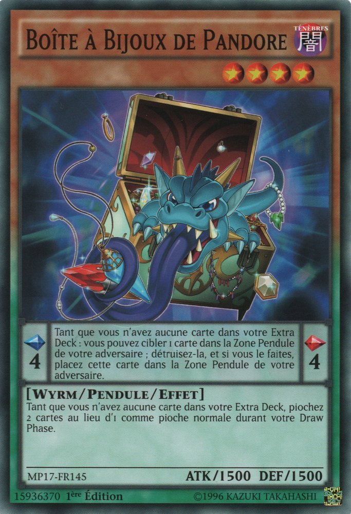 Boîte à Bijoux de Pandore