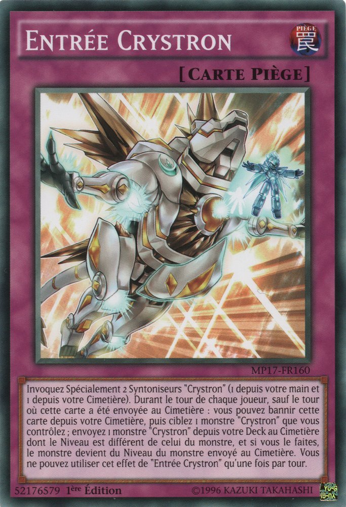 Entrée Crystron