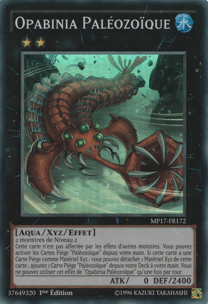 Opabinia Paléozoïque