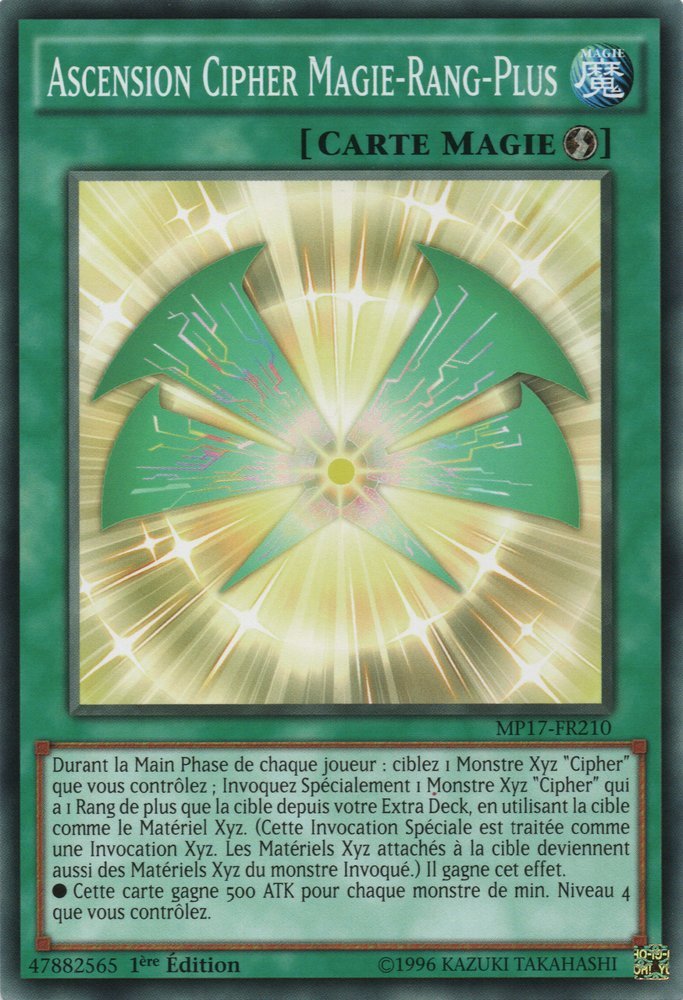 Ascension Cipher Magie-Rang-Plus