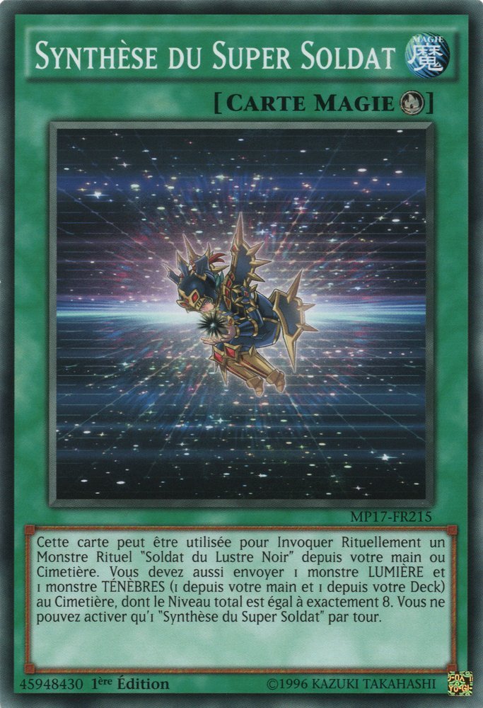 Synthèse du Super Soldat