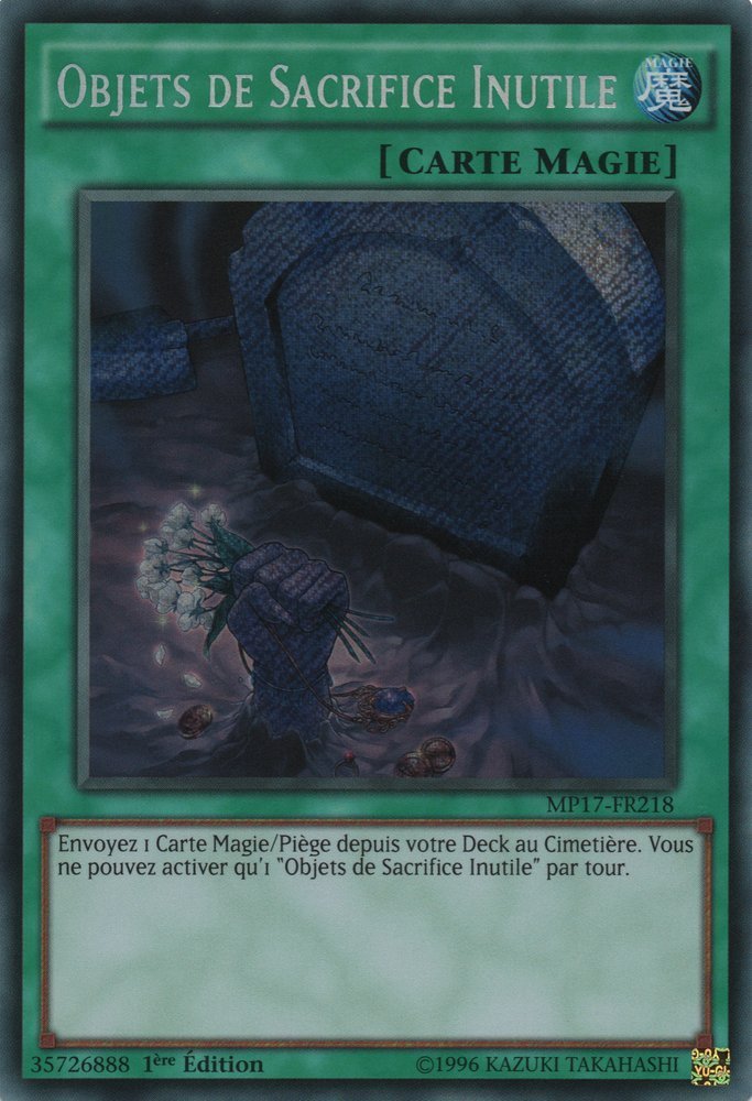 Objets de Sacrifice Inutile