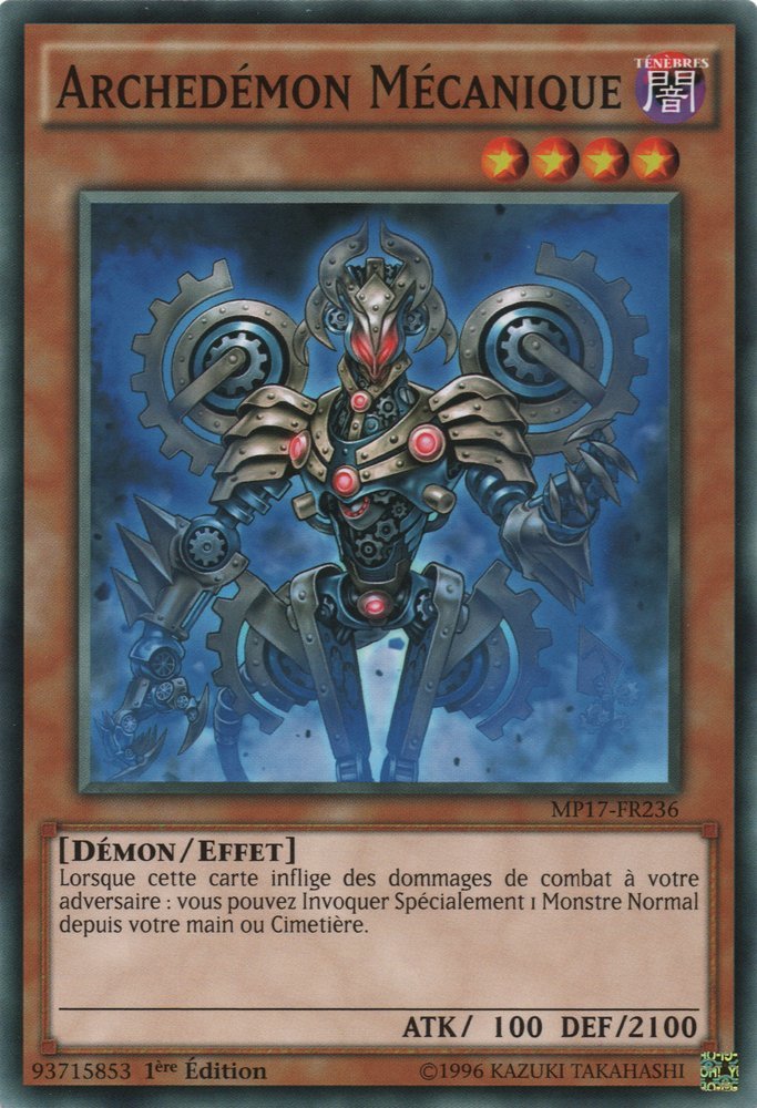 Archedémon Mécanique