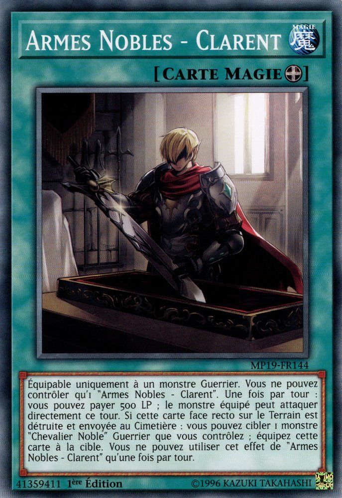 Armes Nobles - Clarent