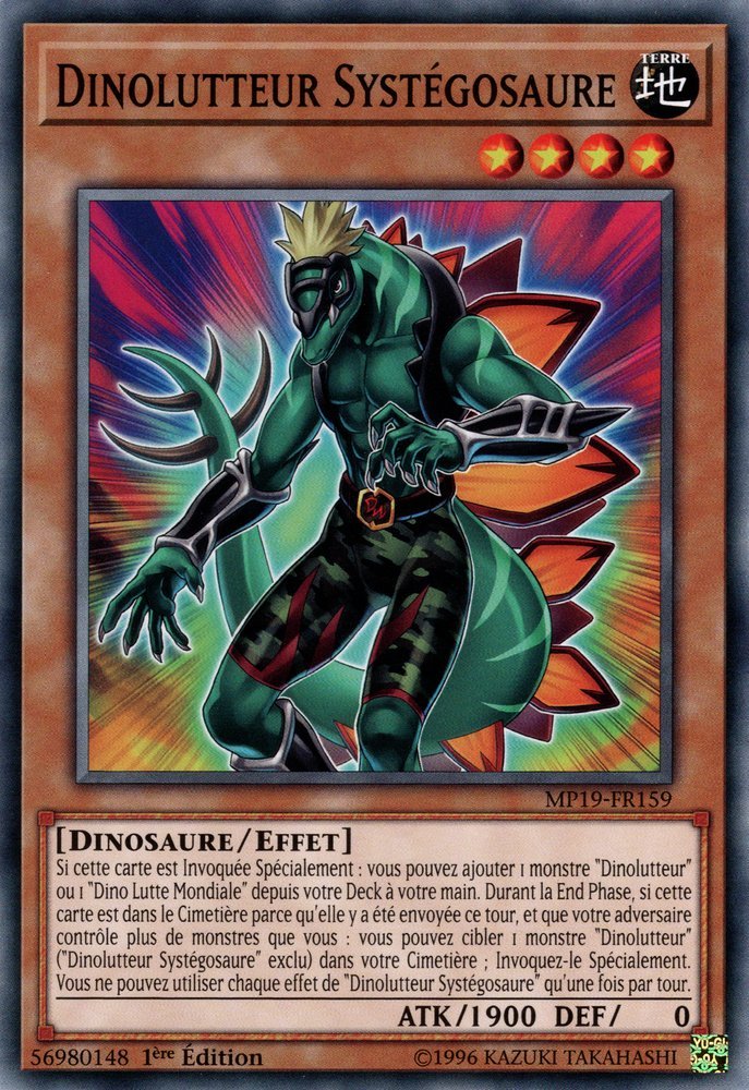 Dinolutteur Systégosaure