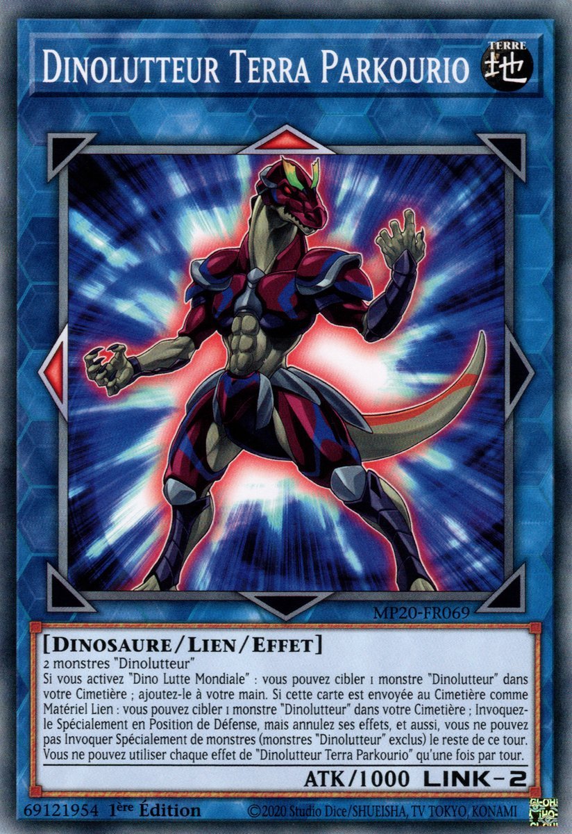 Dinowrestler Terra Parkourio