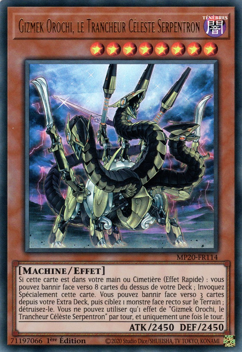 Gizmek Orochi, the Serpentron Sky Slasher