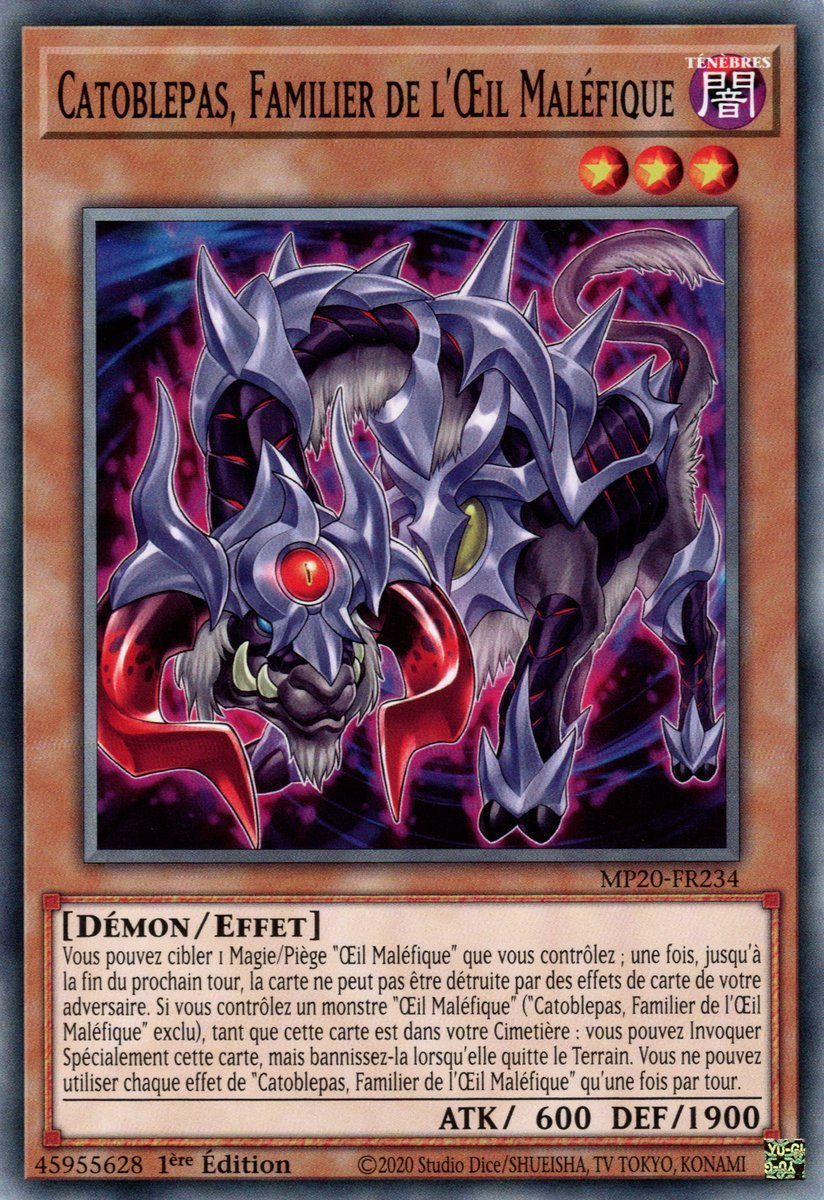 Catoblepas, Familiar of the Evil Eye