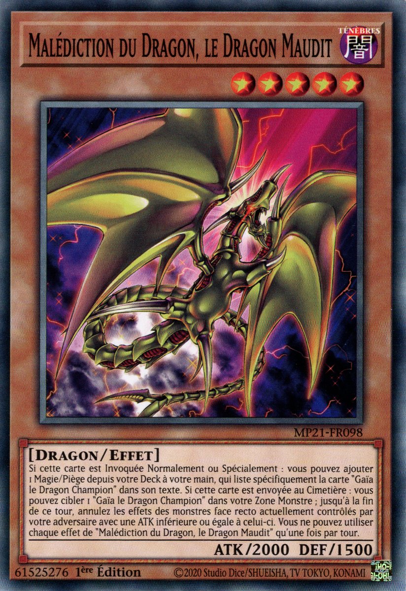 Curse of Dragon, the Cursed Dragon