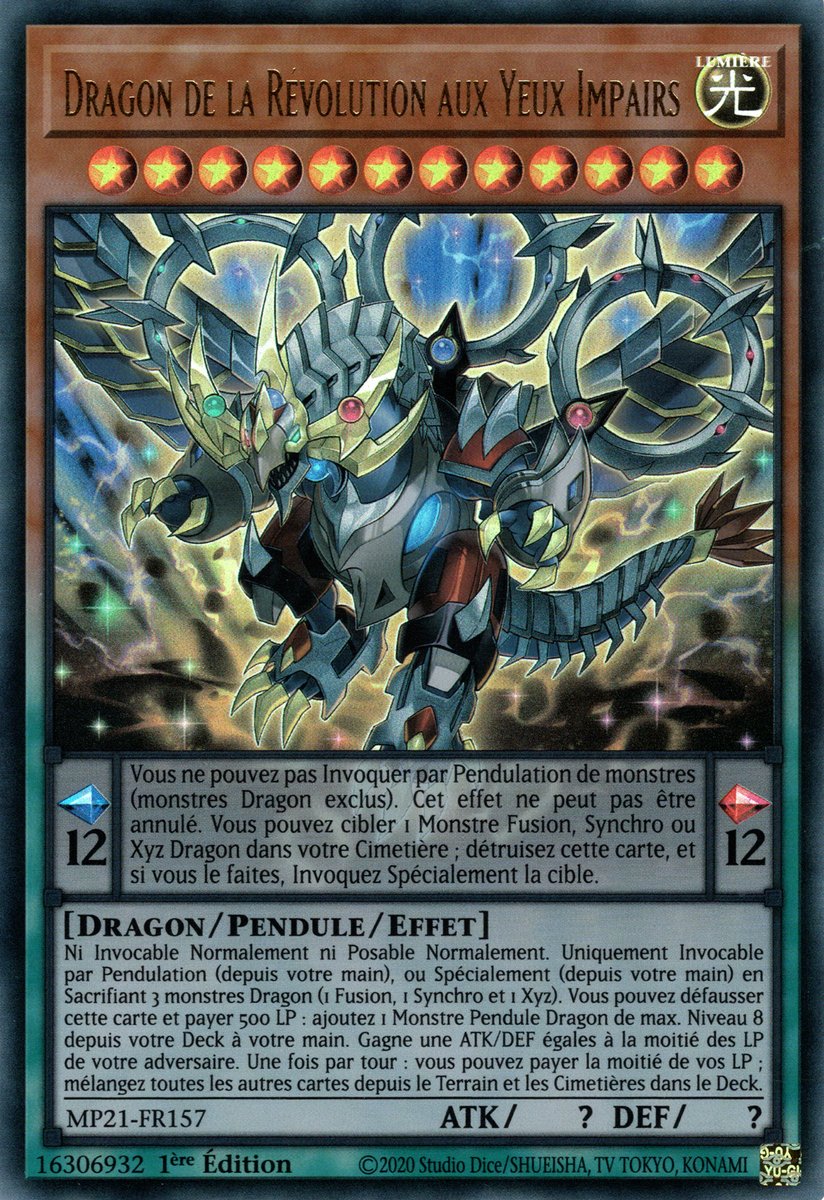 Odd-Eyes Revolution Dragon